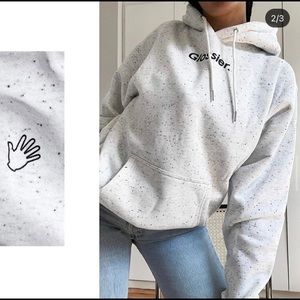 Glossier Terrazzo Hoodie (NEVER BEEN WORN!!)